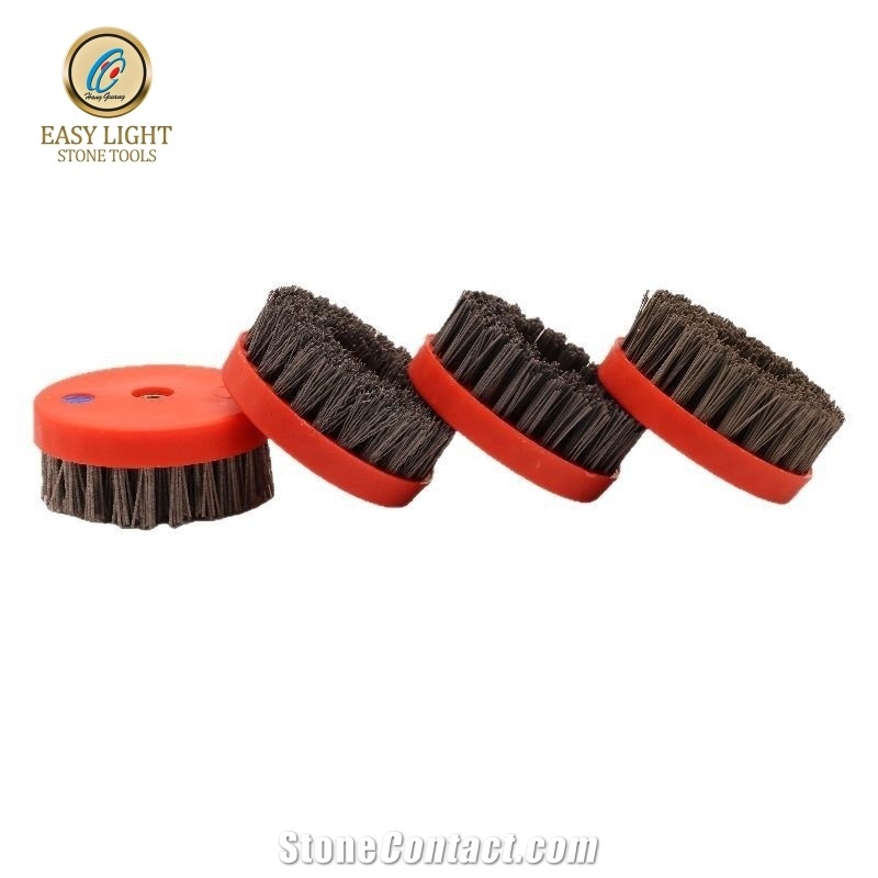 4 Inch Antique Brush For Granite Leather Surface Brushing