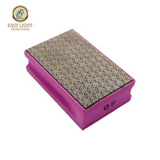Electroplated Arrow Shape Diamond Hand Polishing Pads