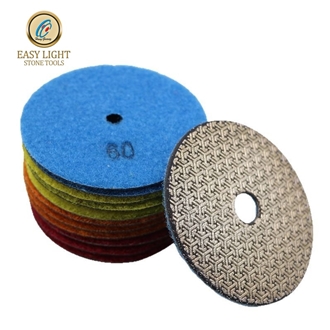 Electroplated Diamond Polishing Pad For Stone Polishing