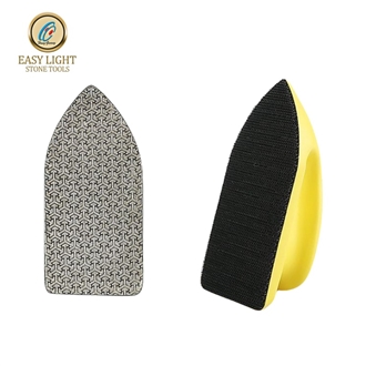 Excellent Flexible Electroplated Diamond Hand Polishing Pads