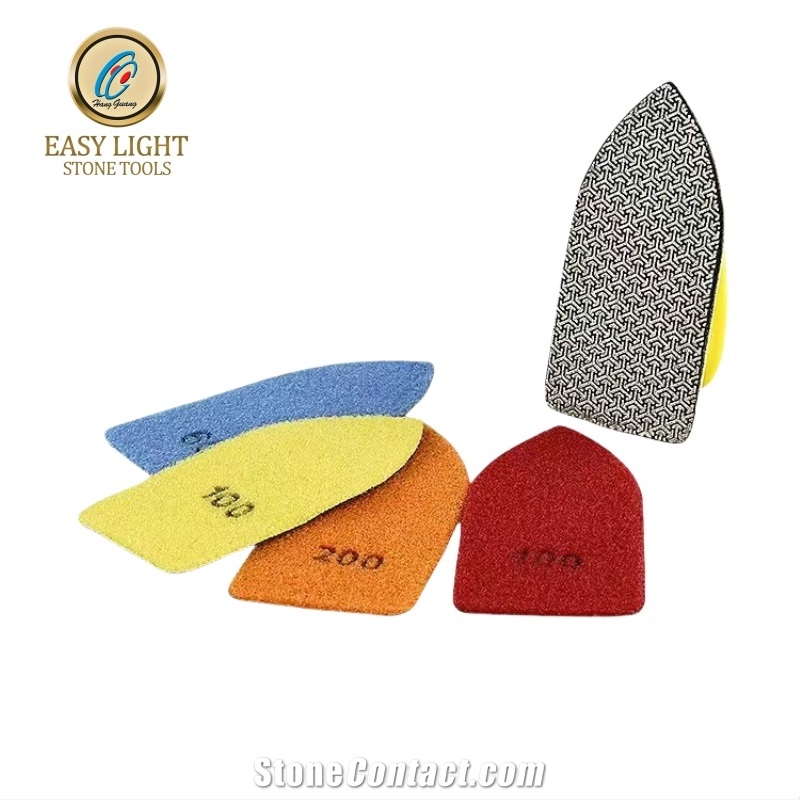 Excellent Flexible Electroplated Diamond Hand Polishing Pads