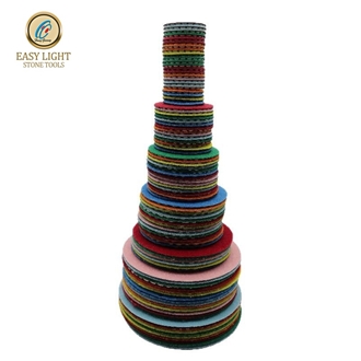 Flexible Diamond Dry Polishing Pads For Stones