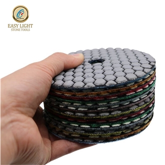 Flexible Dry Polishing Pads For Granite And Marble