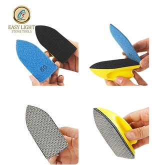 Flexible Electroplated Diamond Hand Polishing Pads