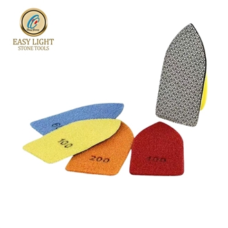 Flexible Electroplated Diamond Hand Polishing Pads
