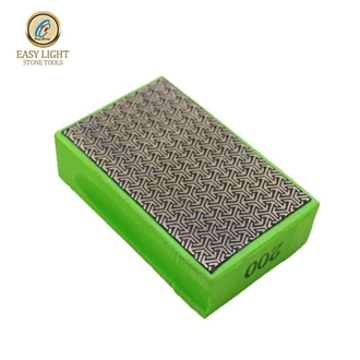 High Quality Electroplated Diamond Hand Pad For Stones