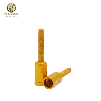 M10 M14 Thread Vacuum Brazed Diamond Core Drill Bits