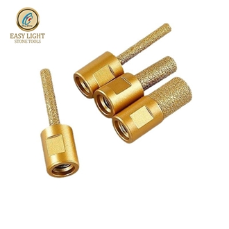 M10 M14 Thread Vacuum Brazed Diamond Core Drill Bits