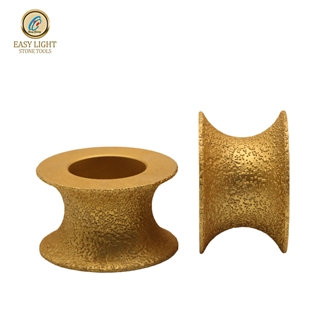 Vacuum Brazed Diamond Edge Grinding Wheels For Granite Marble