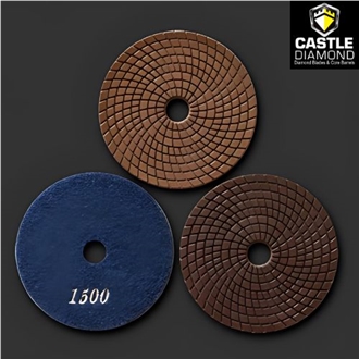 100 Grit Polishing Pads - Diamond Polishing Pads