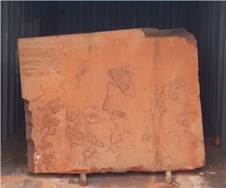 Red Travertine  Slabs