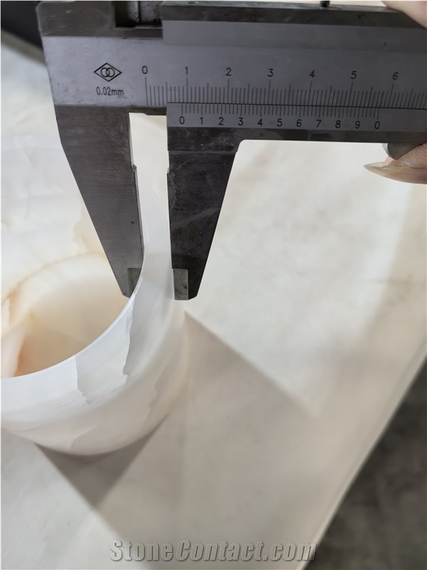 White Onyx Candle Jar Home Decoration Products