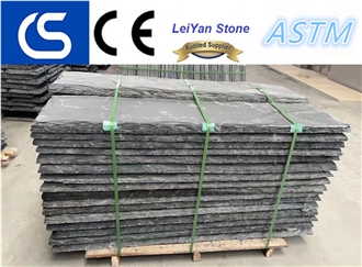 New Black Slate Garden Stepping Stone Pavers