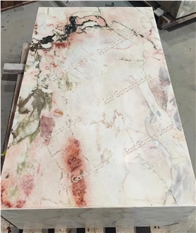 Lotusdawn Pink Rose Cube Table