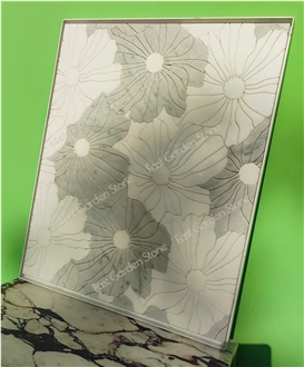 Timeless Calacatta Oliva Lotus Leaves Backsplash Mosaic