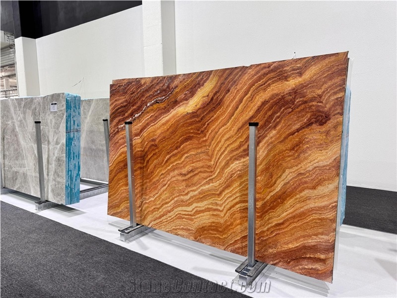 Autumn Travertine Slabs