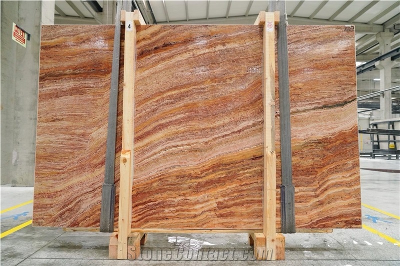 Autumn Travertine Slabs