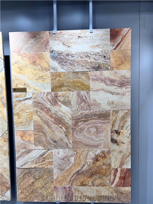 Autumn Travertine Slabs