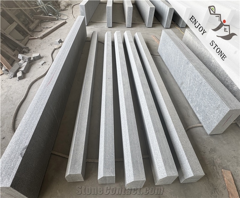 Atlantic Grey Granite Tiles Flamed Finish