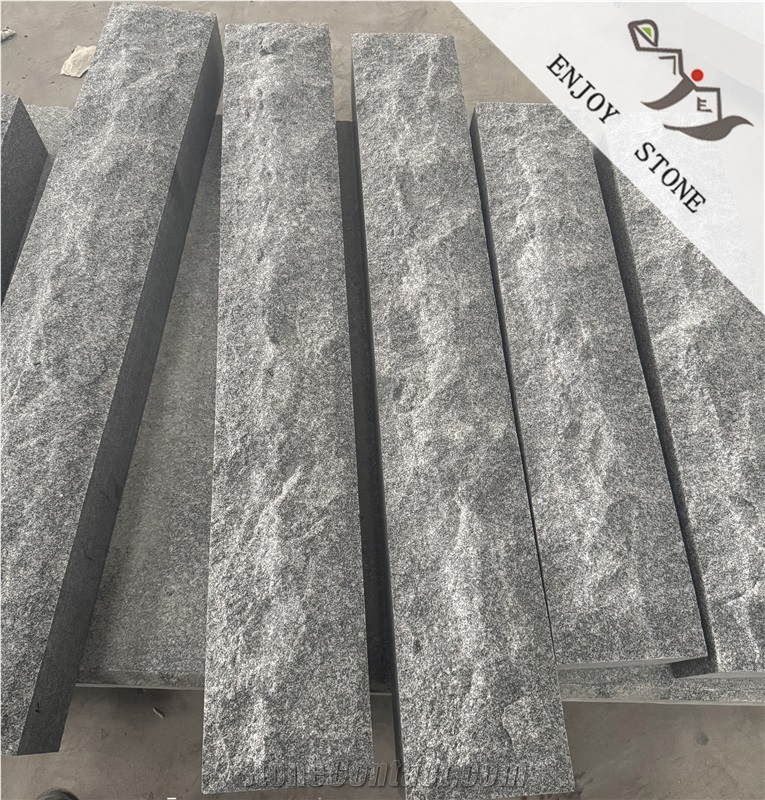Atlantic Grey Granite Tiles Flamed Finish