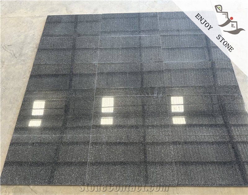 Atlantic Grey Granite Tiles Flamed Finish