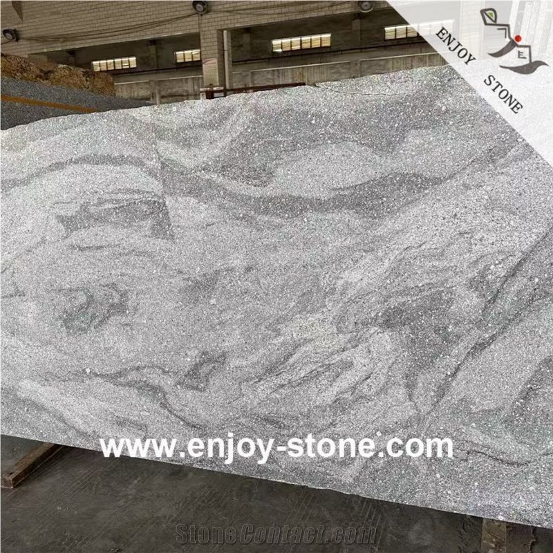 Fantasy Grey Granite Slabs/Tile , Polished/Flamed