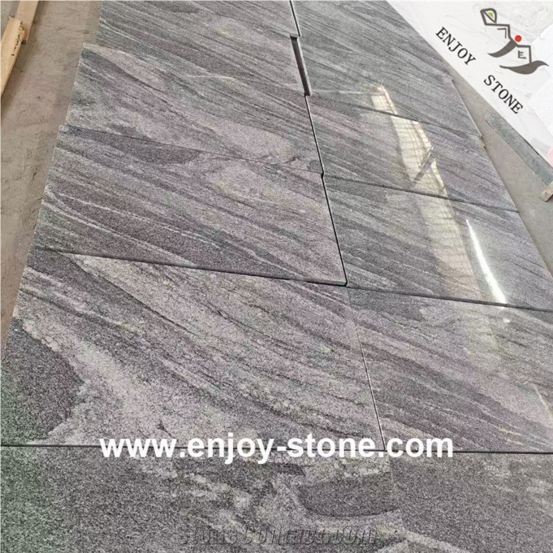 Fantasy Grey Granite Slabs/Tile , Polished/Flamed