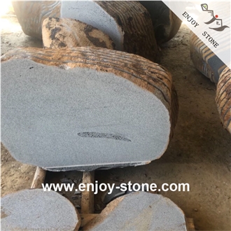 Grey Basalt Garden Stepping Stone Pavers