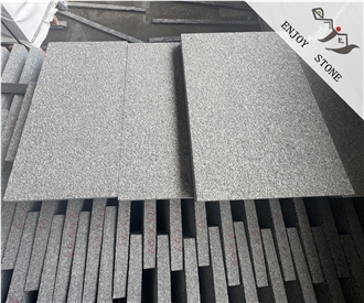 Grey Granite Kerbstone Flamed Finish