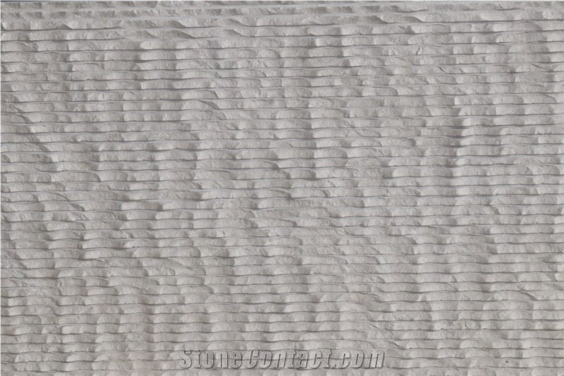 Gohare / Gohara Limestone Cut-Broken Combed Tiles