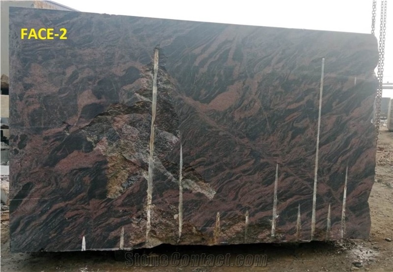 Indian Aurora Granite Blocks