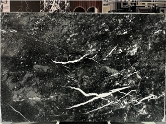 Fendi Black Sintered Stone Slabs