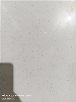 Hot Sale Particle Board Quartz Slabs White Beach