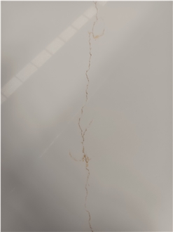 Quartz Slab Artificial Stone Slabs Gold Pattern 6041-1