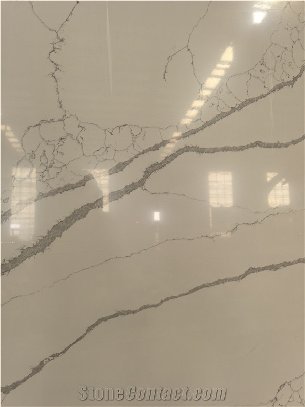 Quartz Slab Artificial Stone Slabs Hot Sale Pattern 4001