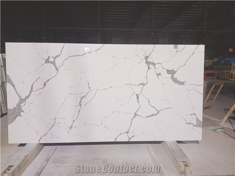 Quartz Slab Artificial Stone Slabs Hot Sale Pattern 6316