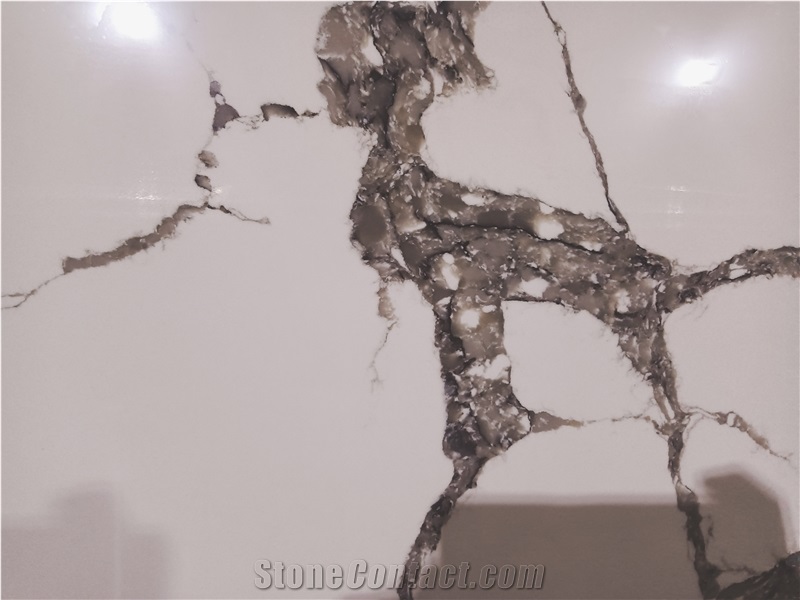 Quartz Slab Artificial Stone Slabs Hot Sale Pattern 6316
