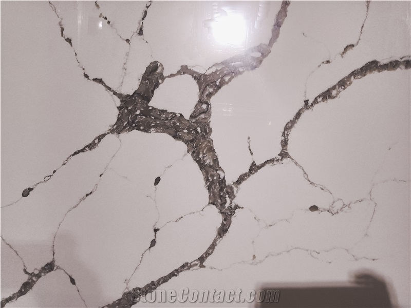 Quartz Slab Artificial Stone Slabs Hot Sale Pattern 6316