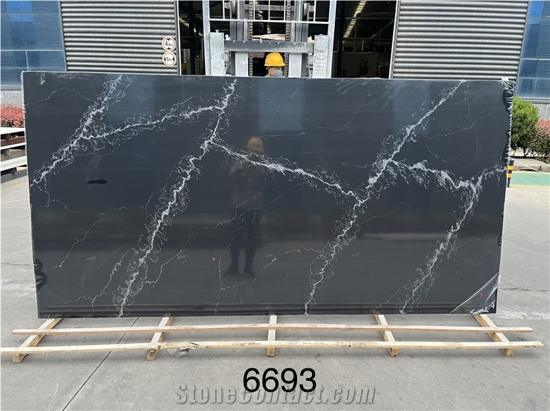 Quartz Slab Artificial Stone Slabs Hot Sale Pattern 6693