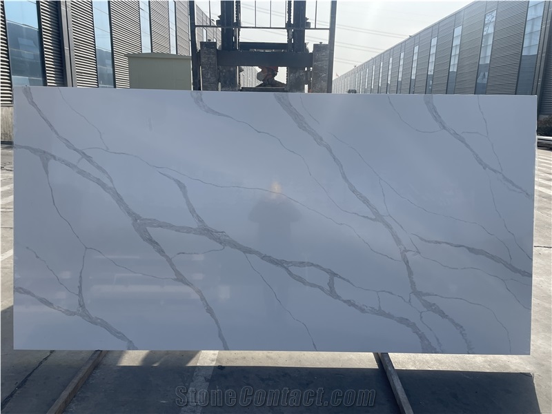 Quartz Slab Artificial Stone Slabs Hot Sale Pattern 6827