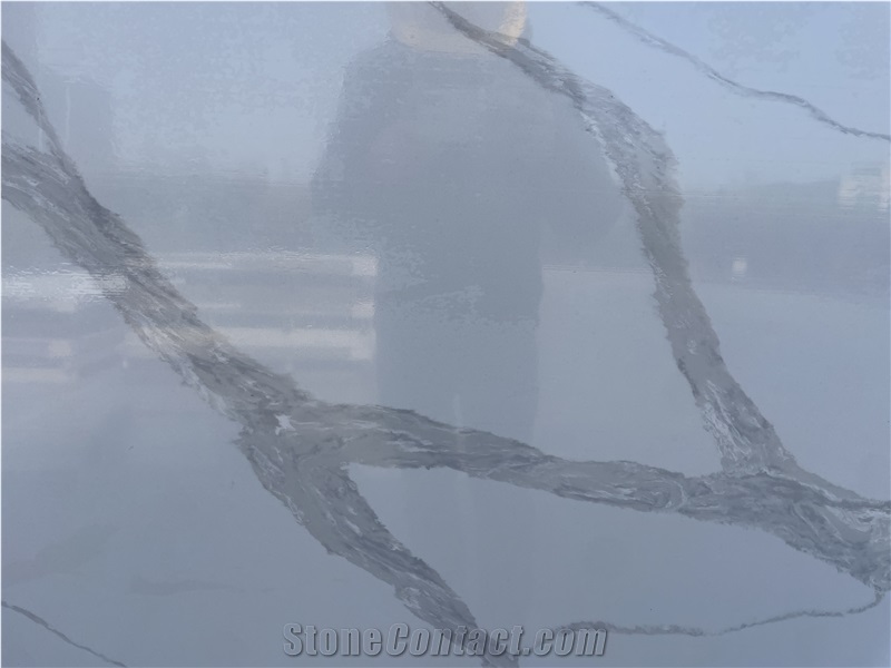 Quartz Slab Artificial Stone Slabs Hot Sale Pattern 6827