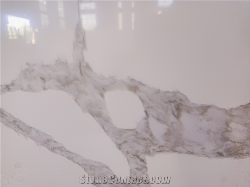 Quartz Slab Artificial Stone Slabs Hot Sale Pattern 7386