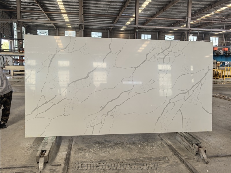 Quartz Slab Artificial Stone Slabs Hot Sale Pattern HFI-1025