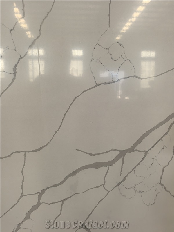 Quartz Slab Artificial Stone Slabs Hot Sale Pattern HFI-1025