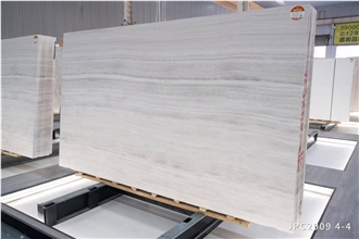 Chenille White Limestone Slabs