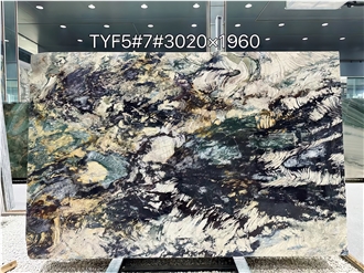 Polished Cactus Boreal Quartzite Slabs