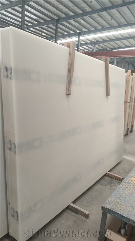 Golden Silk/ Mango Silk/ White Jade Artificial Stone Slabs