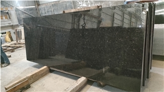 African Angola Black Polished Granite Slabs