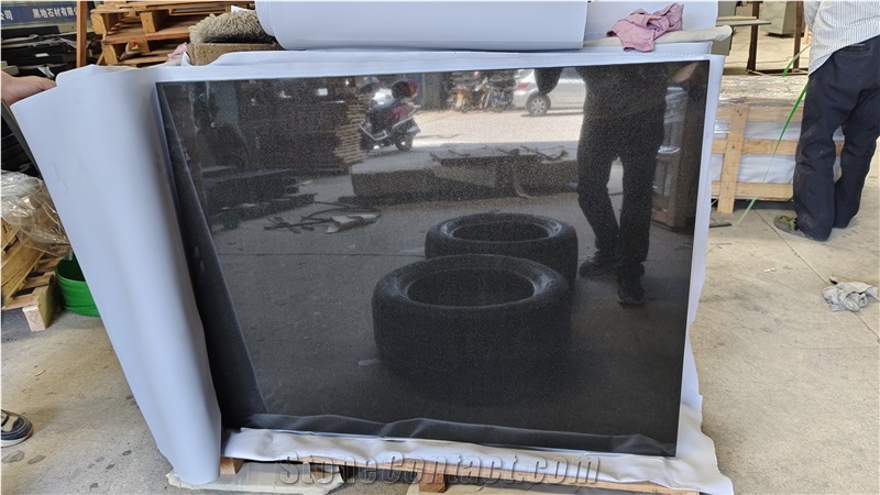 China Absolute Black Polish Style Headstone