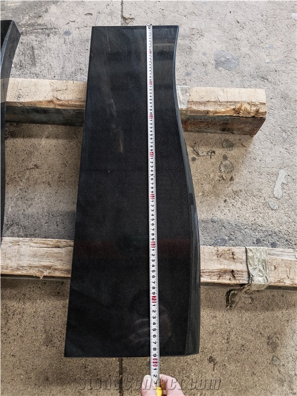 China Absolute Black Polish Style Headstone